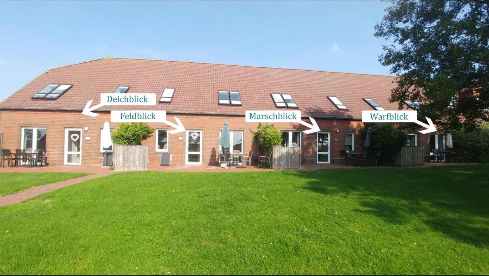 Dreschdiele - Landlust Osterwarf Norddeich  Extérieur photo