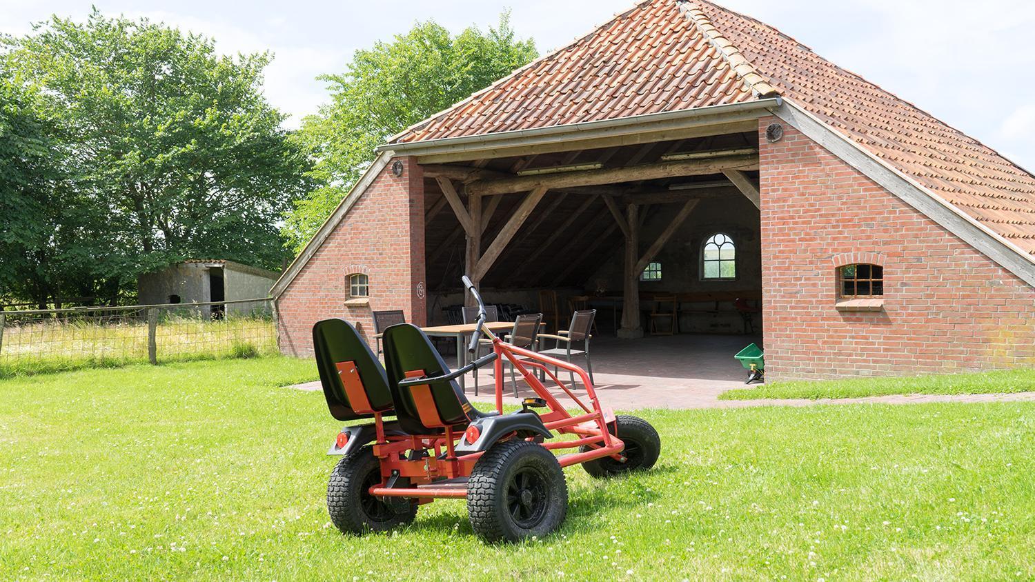 Dreschdiele - Landlust Osterwarf Norddeich  Extérieur photo